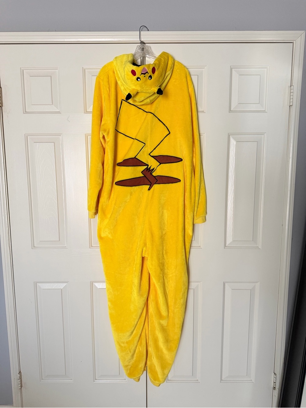 Pikachu Adult Onesie One Piece Hoodie Costume